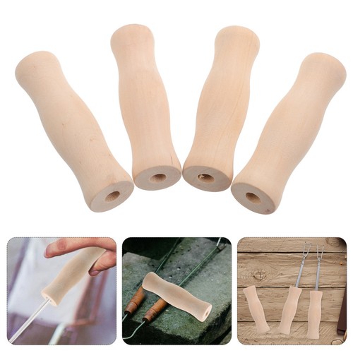 Beige wood bucket - wood,