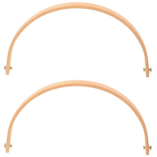 Ergonomic wooden bucket - wooden, handle